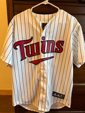 Twins majestic minnesota jersey